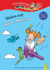 LESEZUG/ Malbuch: Malen mit Hexe Hanna
