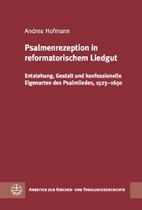 Psalmenrezeption in reformatorischem Liedgut - Andrea Hofmann