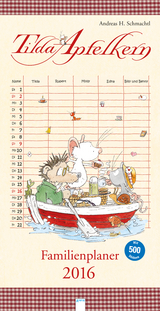 Tilda Apfelkern Familienplaner 2016 - 
