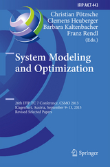System Modeling and Optimization - 
