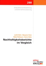 Nachhaltigkeitsberichte im Vergleich - Judith Beile, Benjamin Kratz, Malte Pohlmann, Katrin Vitols