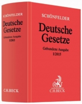 Deutsche Gesetze Gebundene Ausgabe I/2015 - 