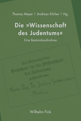 Die "Wissenschaft des Judentums" - 
