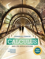 Calculus and Its Applications Expanded Version Media Update - Bittinger, Marvin; Ellenbogen, David; Surgent, Scott