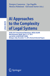AI Approaches to the Complexity of Legal Systems - 