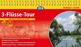 Kompakt-Spiralo BVA 3-Fl&uuml;sse-Tour Radrundtour an Rhein, Ahr und Erft Radwanderkarte 1:50.000