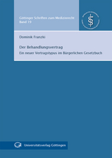Der Behandlungsvertrag - Dominik Franzki