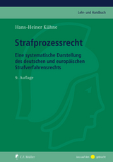 Strafprozessrecht - Hans-Heiner K&uuml;hne