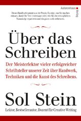 &Uuml;ber das Schreiben - Sol Stein