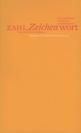 Zahl Zeichen Wort - Weinreb, Friedrich
