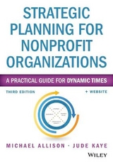 Strategic Planning for Nonprofit Organizations - Allison, Michael; Kaye, Jude