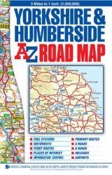 Yorkshire & Humberside Road Map - Geographers A-Z Map Co. Ltd.