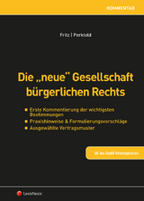 Die "neue" Gesellschaft b&uuml;rgerlichen Rechts - Christian Fritz, Klaus Perktold