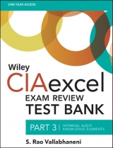 Wiley CIAexcel Exam Review Test Bank, Part 3 - Vallabhaneni, S. Rao