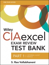 Wiley CIAexcel Exam Review Test Bank - Vallabhaneni, S. Rao