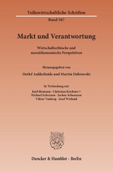 Markt und Verantwortung. - 