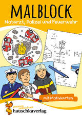 Malbuch ab 4 Jahre f&uuml;r Junge und M&auml;dchen - Feuerwehr