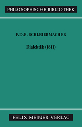 Dialektik (1811) - Friedrich Daniel Ernst Schleiermacher