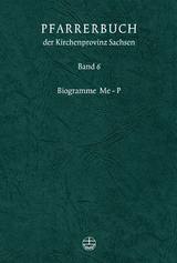 Pfarrerbuch der Kirchenprovinz Sachsen - 