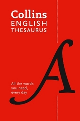 Collins English Paperback Thesaurus - Collins Dictionaries