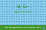 My Box - Wordgame - Cech-Melicher, Christina