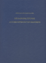 Die Sapropelitfunde aus dem Oppidum von Manching - Christina Elisabeth Later