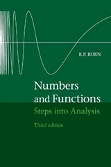 Numbers and Functions - Burn, R. P.
