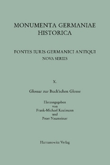 Glossar zur Buch&rsquo;schen Glosse - Frank-Michael Kaufmann, Peter Neumeister