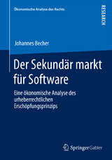 Der Sekund&auml;rmarkt f&uuml;r Software - Johannes Becher