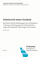 Arbeitsrecht meets Facebook - Elena Janzen