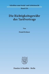 Die Richtigkeitsgew&auml;hr des Tarifvertrags. - Daniel Kr&auml;mer