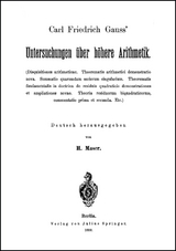 Untersuchungen über höhere Arithmetik - Carl Friedrich Gauss