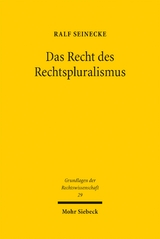 Das Recht des Rechtspluralismus - Ralf Seinecke