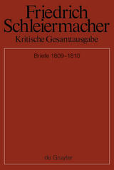 Briefwechsel 1809-1810 - 