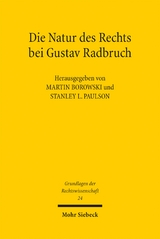 Die Natur des Rechts bei Gustav Radbruch - 