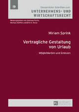 Vertragliche Gestaltung von Urlaub - Miriam Sprink