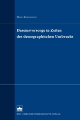 Daseinsvorsorge in Zeiten des demographischen Umbruchs - Mario K&ouml;nigshofen