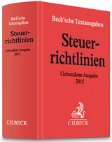 Steuerrichtlinien Gebundene Ausgabe 2015