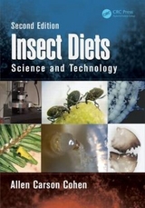 Insect Diets - Cohen, Allen Carson