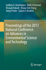 Proceedings of the 2013 National Conference on Advances in Environmental Science and Technology - 