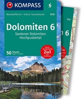 KOMPASS Wanderf&uuml;hrer Dolomiten 6, Sextener Dolomiten, Hochpustertal - Eugen E. H&uuml;sler