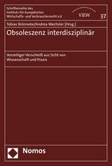 Obsoleszenz interdisziplin&auml;r - 