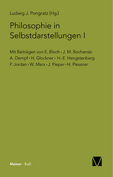 Philosophie in Selbstdarstellungen I - 