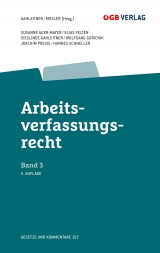 Arbeitsverfassungsrecht Bd 3 - Susanne Auer-Mayer, Sieglinde Gahleitner, Wolfgang Goricnik, Joachim Preiss, Hannes Schneller, Elias Felten