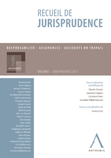 Recueil de jurisprudence - Jean-Luc Fagnart (sous la direction de), Claude Devoet (sous la direction de), Jessica Loly (sous la coordination de)