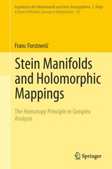 Stein Manifolds and Holomorphic Mappings - Franc Forstnerič