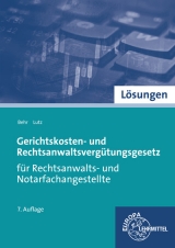 Lösungen zu 98816 - Behr, Andreas; Lutz, Ferdinand