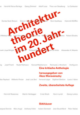 Architekturtheorie im 20. Jahrhundert - 