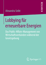 Lobbying f&uuml;r erneuerbare Energien - Alexandra Seibt
