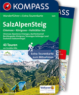 KOMPASS Wanderf&uuml;hrer SalzAlpenSteig, Chiemsee, K&ouml;nigssee, Hallst&auml;tter See - Geraldine Fella